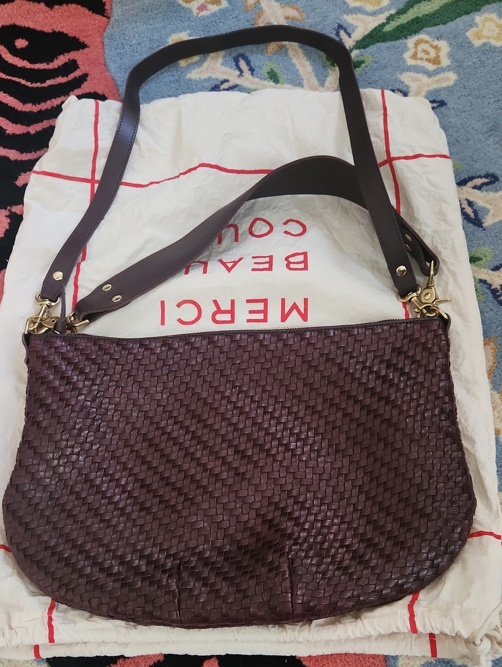 Plum Moyen Messenger By Clare V